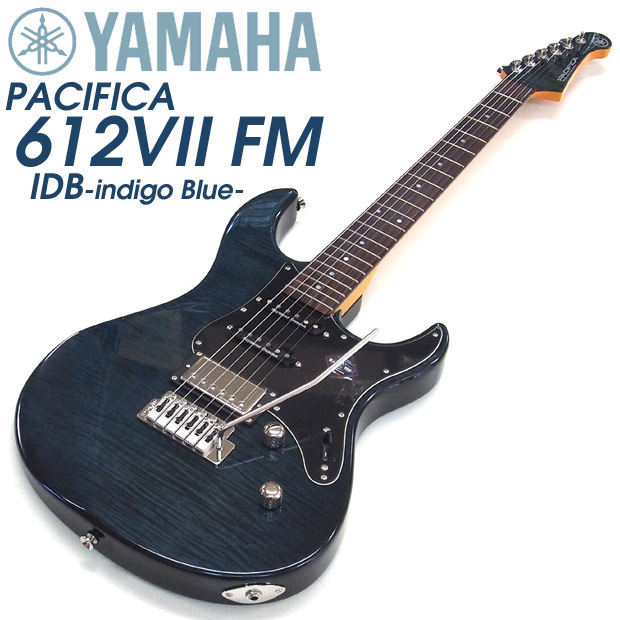 YAMAHA ヤマハ エレキギター PACIFICA 612VII FM IDB インディゴ 