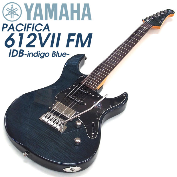 YAMAHA ヤマハ エレキギター PACIFICA 612VII FM IDB インディゴ