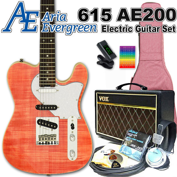 Aria Proll AriaProII 615 AE200 MP アリア・エヴァーグリーン エレキ