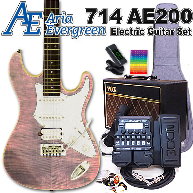 Aria Proll AriaProII 714 AE200 LV アリア・エヴァーグリーン エレキ