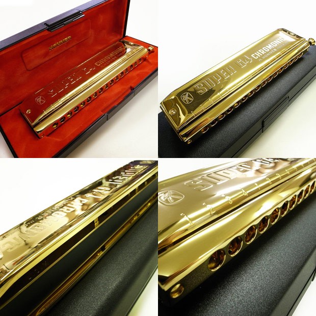 HOHNER ホーナー Super64 Gold 7583/64 クロマチックハーモニカ 限定再