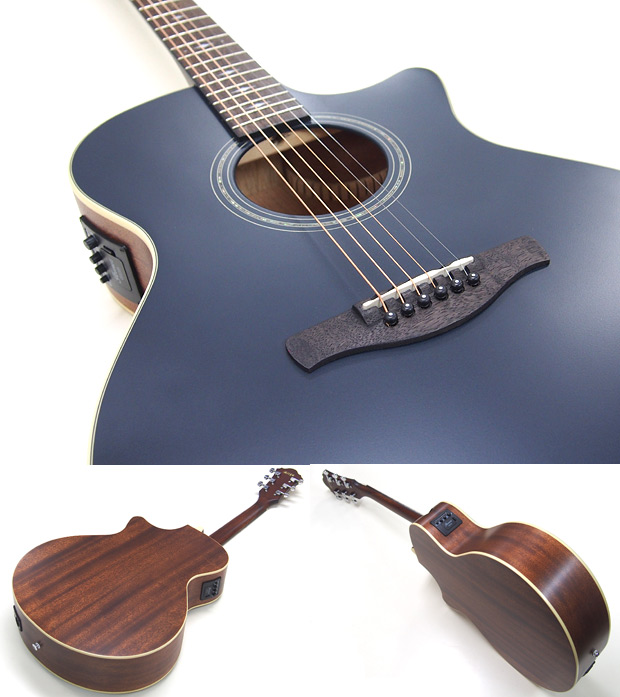 【初心者様・練習用】Barclay エレアコ ブルー 初心者様・練習用】Barclay エレアコ ブルー アコースティック