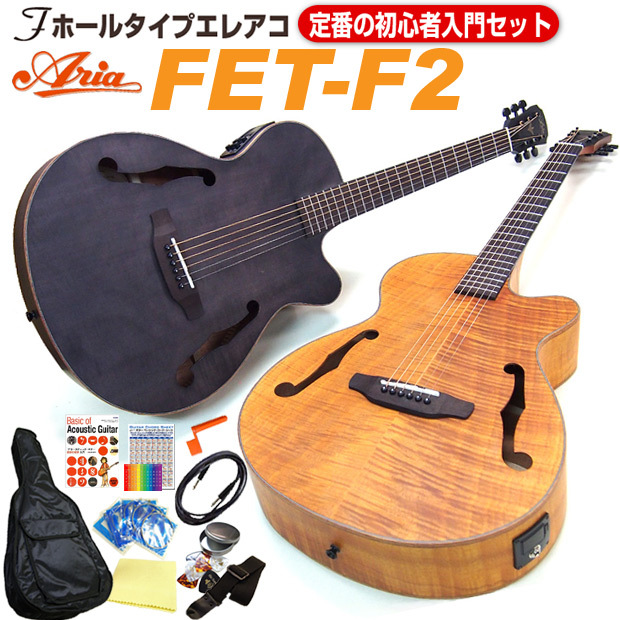 エレアコ アコギ アリア ARIA FET-F2 スタート 初心者 12点 セット 