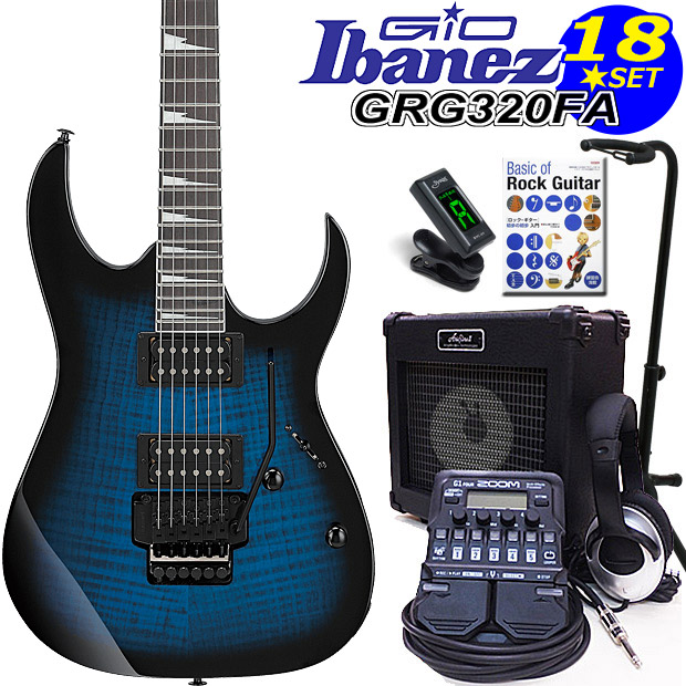 Ibanez Gio アイバニーズ GRG320FA TBSエレキギター 初心者
