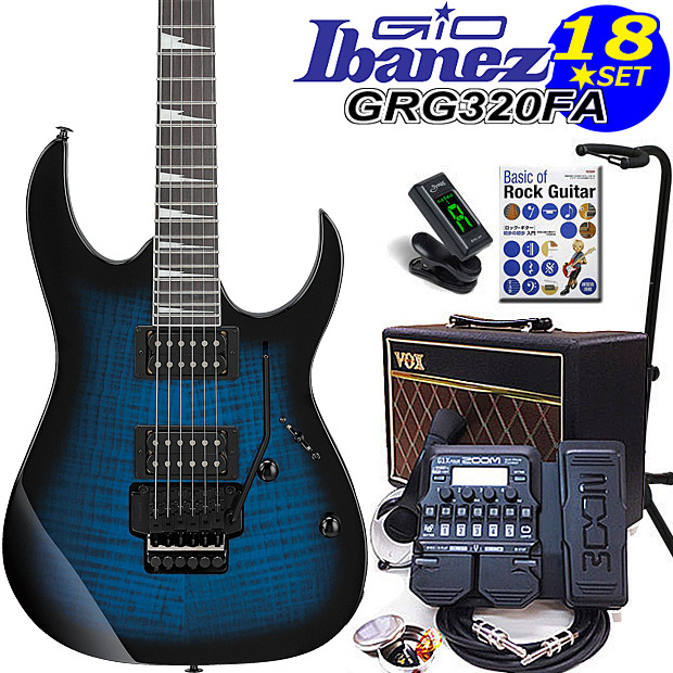 Ibanez（アイバニーズ） Gio Ibanez GRG320FA TBS エレキギター 初心者