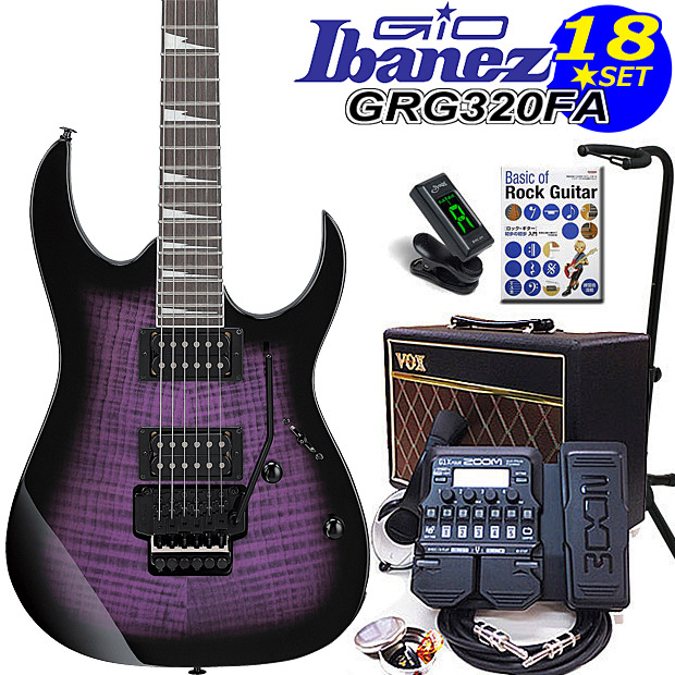 Ibanez（アイバニーズ） Gio Ibanez GRG320FA TVT エレキギター 初心者