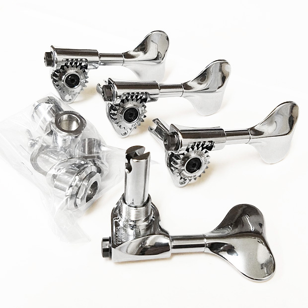 GOTOH ベースペグ 4個セット GOTOH GRL510M-9 C(クローム) ゴトー ベース ペグ L4 片側4連 RES-O