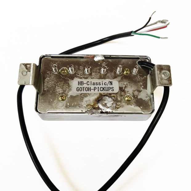 GOTOH Pickups HB-Classic N(フロント用) Ni/Covered(ニッケルカバー
