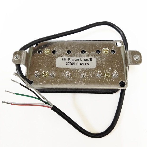 GOTOH Pickups HB-Distortion B(リア用) Zebra(ゼブラ) ハムバッカー