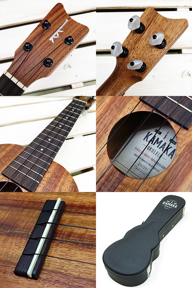 KAMAKA UKULELE カマカ　HF-2 コンサート　ウクレレ KAMAKA】HF-2D2I コンサートサイズ｜ウクレレ専門店 KIWAYA公式通販