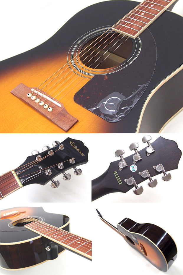 Epiphone アコースティックギター　初心者セット Amazon | Epiphone Hummingbird Studio Faded Cherry Burst