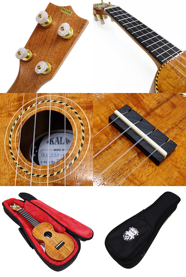 KALA KALA KA-F8D-KOA-S ハワイアンコア単板 限定ソプラノサイズ