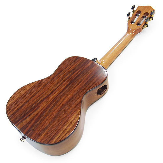 【総単板】Myronのアカシアコア材エレキ・コンサートウクレレ【ukulele】 総単板】Myronのアカシアコア材エレキ・コンサートウクレレ