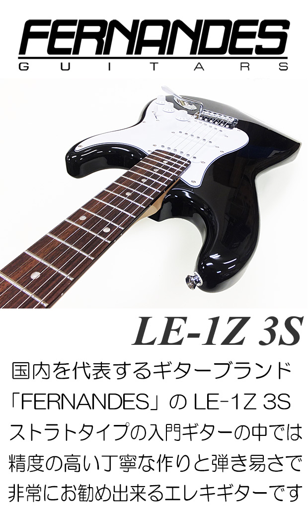 FERNANDES フェルナンデス LE-1Z 3S 初心者 入門 15点 スーパー