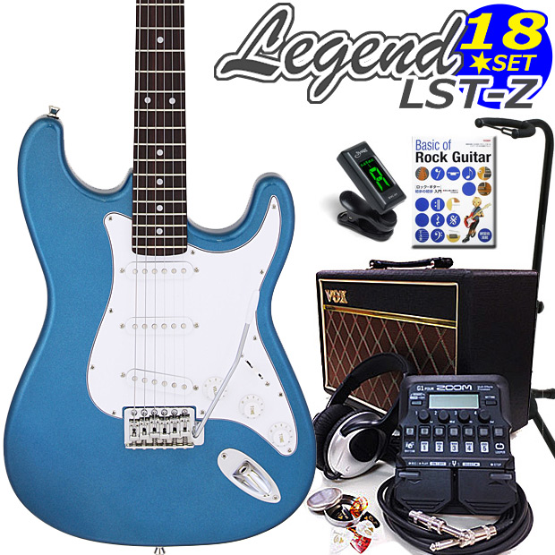 Aria Proll エレキギター 初心者 セット VOXアンプ ZOOM G1Four付 LST