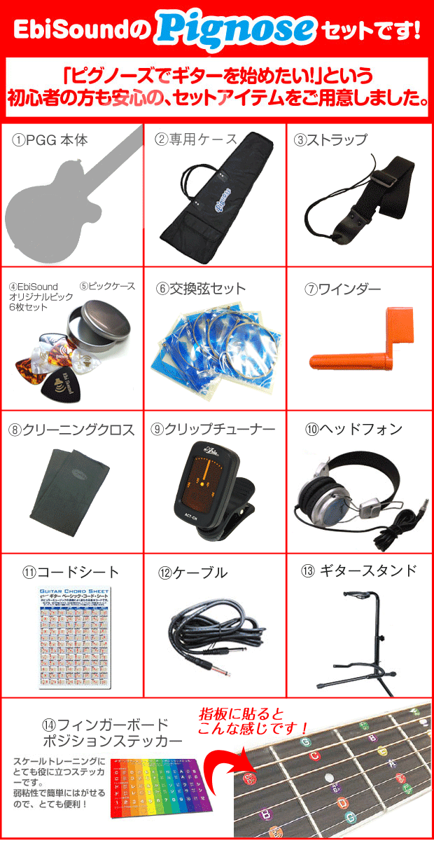 Pignose ピグノーズ PGG-200FM SBL フレイムトップ アンプ内蔵ミニ