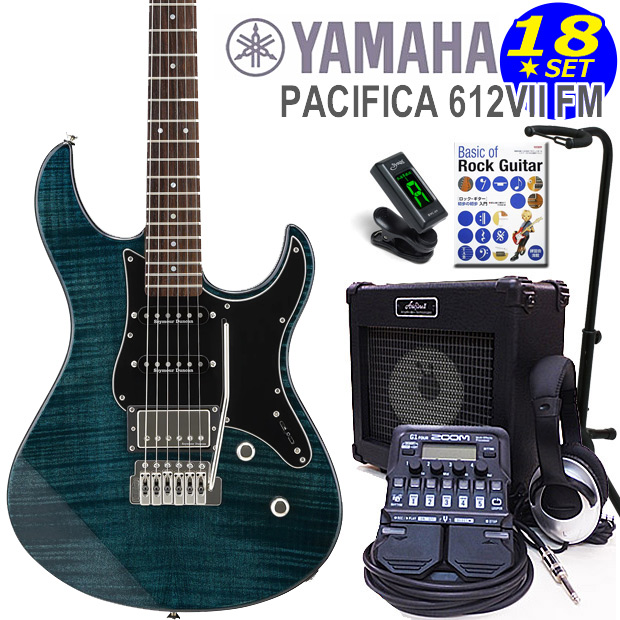 YAMAHA Pacifica612VIIFMX Fired Red FRD Electric Guitar