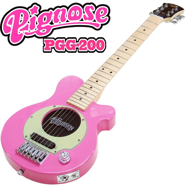 Pignose ピグノーズ PGG-200 PK アンプ内蔵ミニギター 専用ケース 