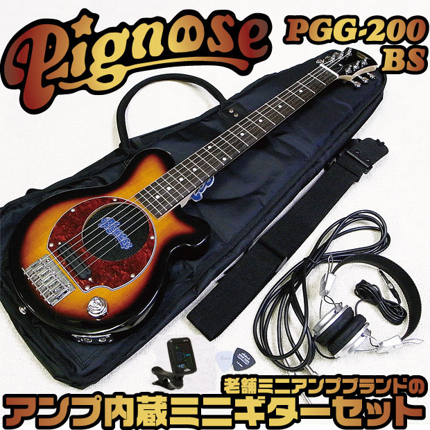 PIGNOSE PGG-200BS 11点セット 初心者充実セット ピグノーズ ブラウン