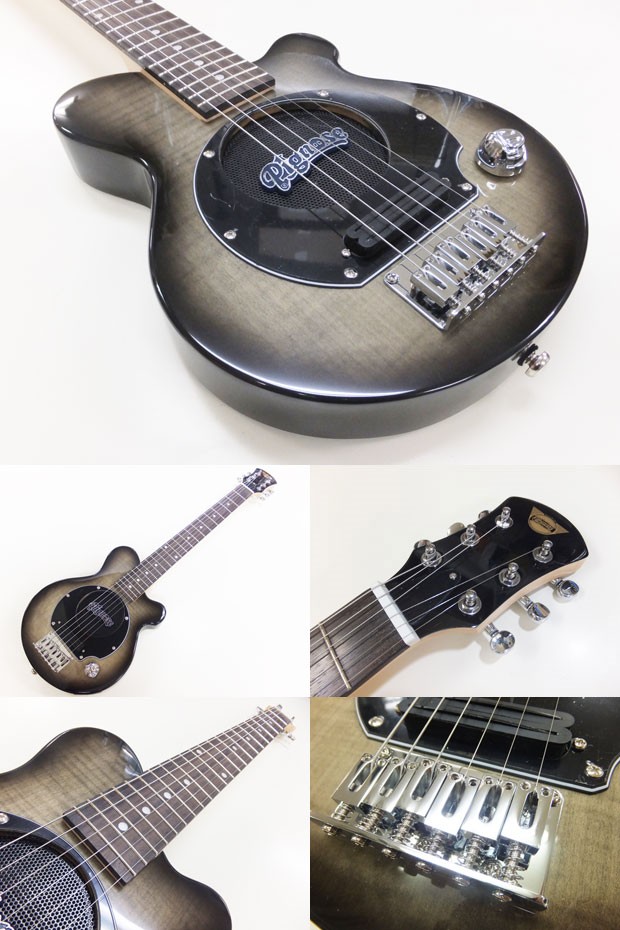 Pignose アンプ内蔵 ミニエレキギター PGG-200FM SBK Pignose ピグノーズ PGG-200FM SBK フレイムトップ アンプ内蔵