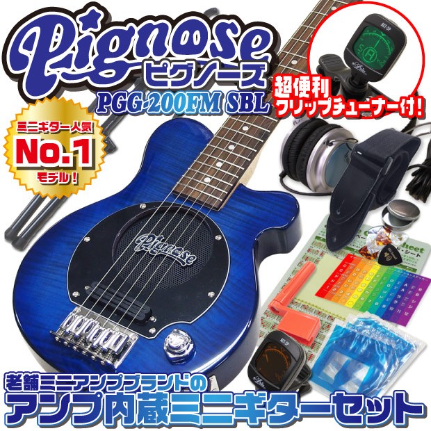 【早い者勝ち⭐️】ピグノーズUSA/アンプ内蔵ギター/PGG-200 ピグノーズ PGG-200 [Black] (エレキギター) 価格比較 - 価格.com