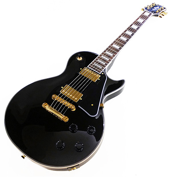 FERNANDES Burny RLC-60 BK レスポール・カスタム タイプ エレキ