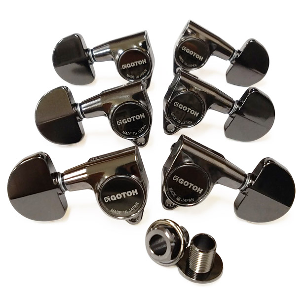 ゴトー ギター ペグ GOTOH SG301 20 CK L3 R3 コスモブラック 両側