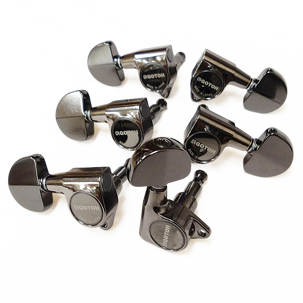 ゴトー ギター ペグ GOTOH SG301 20 CK L3 R3 コスモブラック 両側