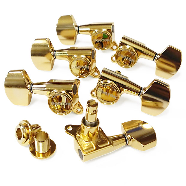GW値下げ【未開封】Vマグナム・Vソニック　ゴールド シルバー メッキボディ GOTOH SG381 MG AB01 マグナムロック G(ゴールド) ゴトーギターペグ
