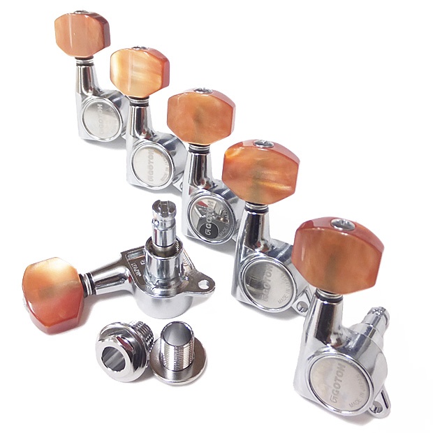 GOTOH ゴトー ギター ペグ SG381 MG マグナムロック P8 C(クローム