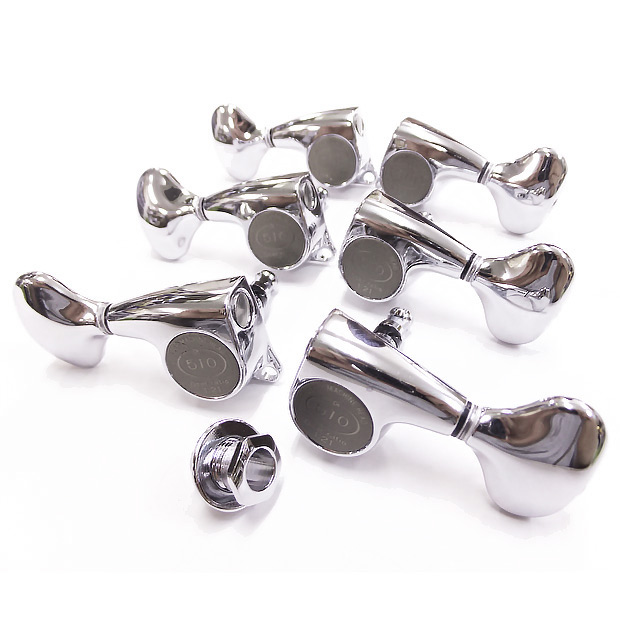 ちぐページ ゴトー ギター ペグ GOTOH SGL510Z L5 C L3R3 クローム 両側 6個セット