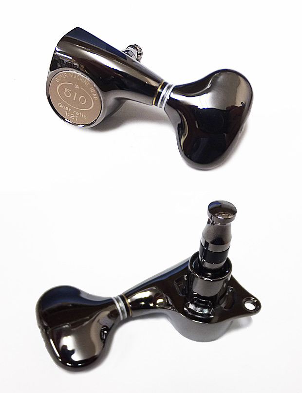 ゴトー ギター ペグ GOTOH SGL510Z L5 CK(コスモブラック) L3R3 両側 6