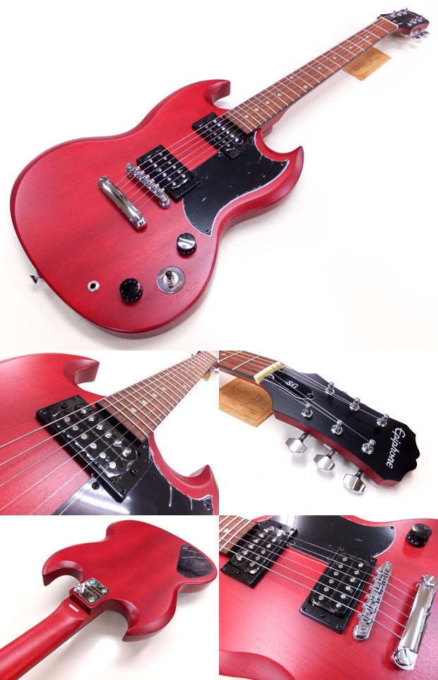 Epiphone エピフォン SG Special VE (Satin E1) SGスペシャル エレキギター 初心者セット18点  VOXアンプ・ZOOM G1XFour付き