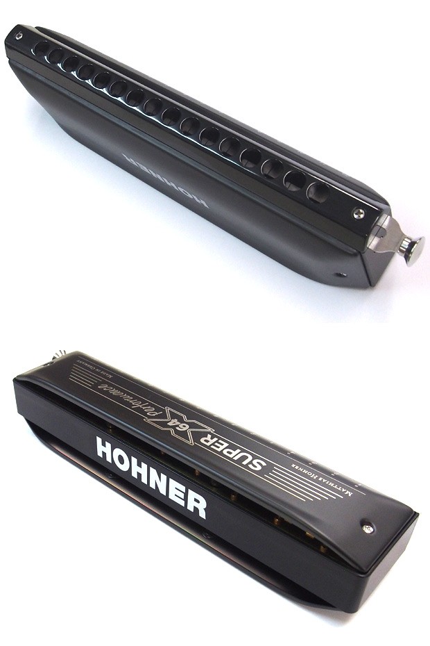 HOHNER ホーナー New Super64X スーパー64X クロマチックハーモニカ C調 :7584-64:EbiSound  ギターとウクレレのセット専門店 通販 