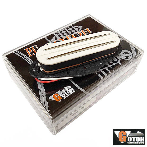 GOTOH Pickups TWIN-RAIL WH(ホワイト) シングルサイズ・ハムバッカー