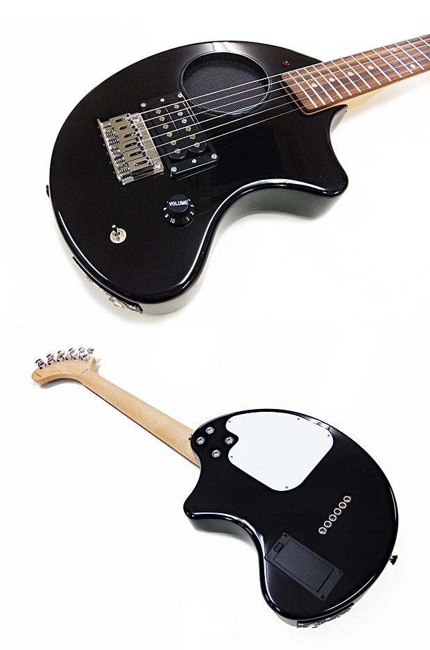 FERNANDES ZO3 ブラック ZO FERNANDES ZO-3 BLACK フェルナンデス アンプ内蔵ギター