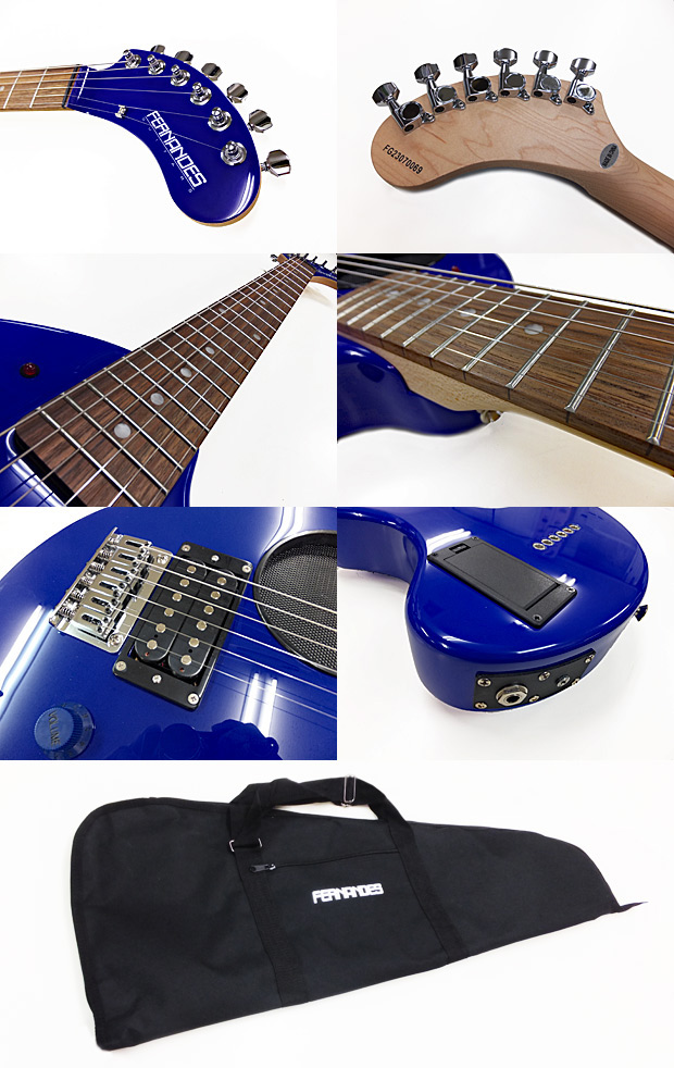 FERNANDES ZO-3 BLUE フェルナンデス アンプ内蔵ギター アクセサリー