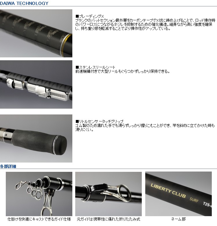 DAIWA（ダイワ） リバティクラブ サーフT 25号-450・K スピニング