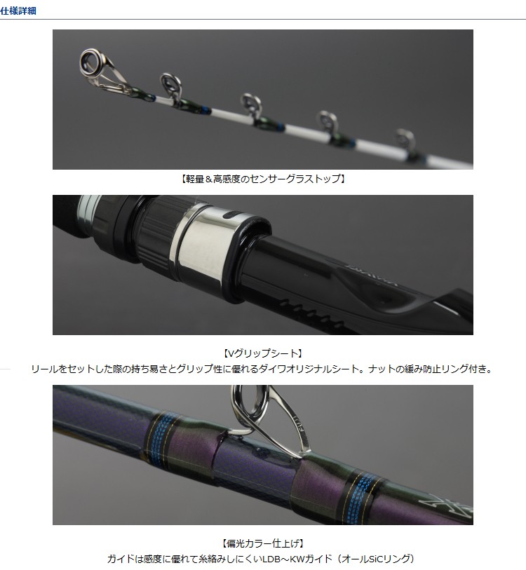 DAIWA（釣り） ダイワ ディーオ TSG 120-200 ベイトロッド 船竿