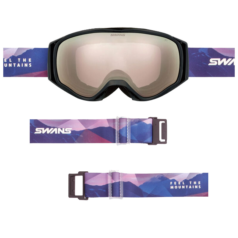 SWANS（スワンズ） 060 スノーゴーグル ミラーレンズ UVカット スキー