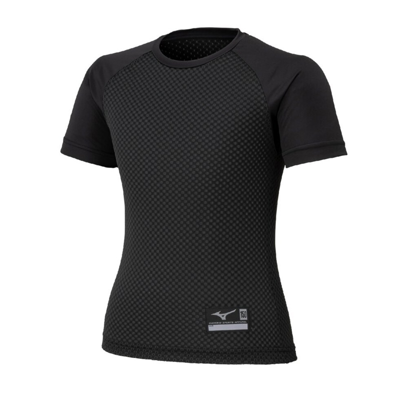 Mizuno Pro ミズノ ジュニア KUGEKI ローネック 半袖 アンダーシャツ