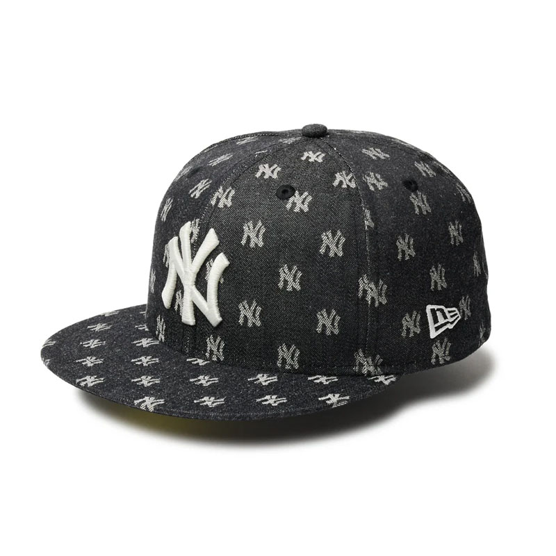 ニューエラ ヤンキース ブラック デコ 59FIFTY ニューエラ MLB Jacquard ニューヨーク・ヤンキース