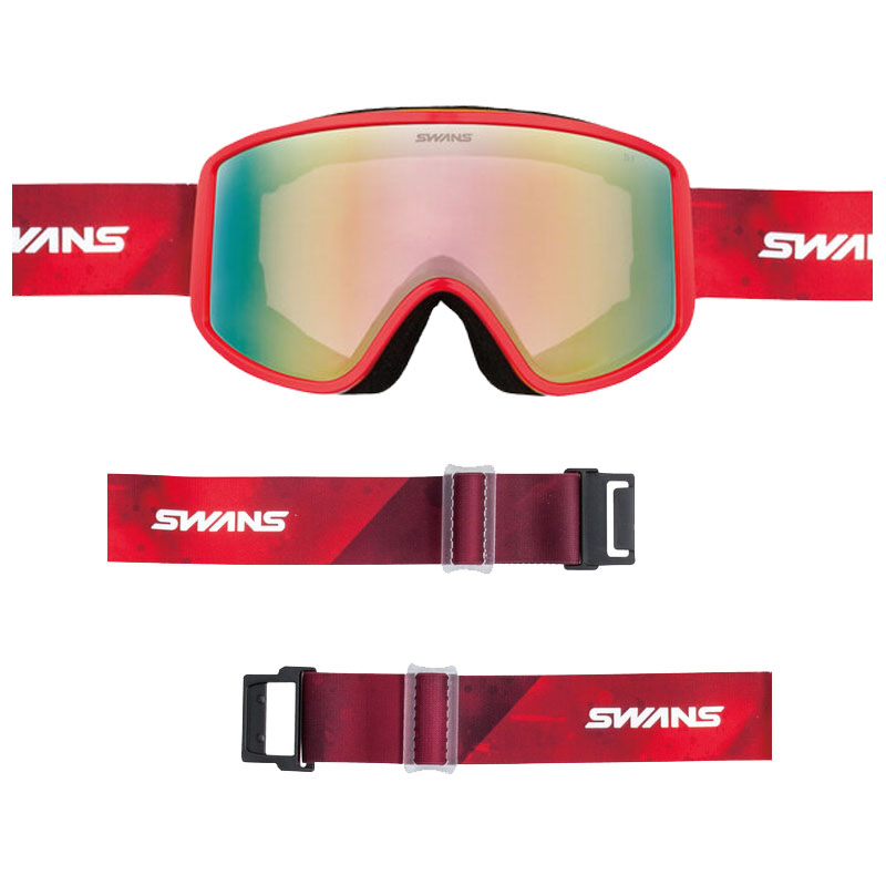 SWANS（スワンズ） 180 スノーゴーグル ミラーレンズ くもり止め UV