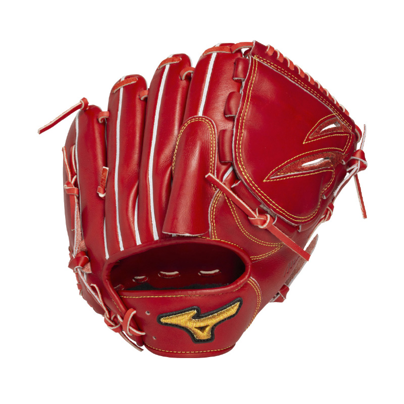 ミズノプロ硬式投手用　レッド Mizuno Pro 硬式グローブ（ポジション：投手用）｜グローブ