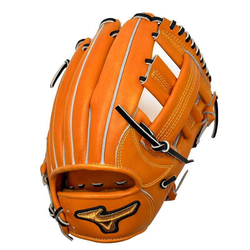 Mizuno Pro ミズプロ 野球用グローブ 硬式用 オレンジ Mizuno Pro 硬式グローブ（色：オレンジ系）｜グローブ｜野球