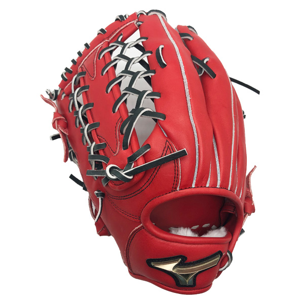 グローバルエリート 軟式 赤黒（野球グローブ、ミット）｜野球