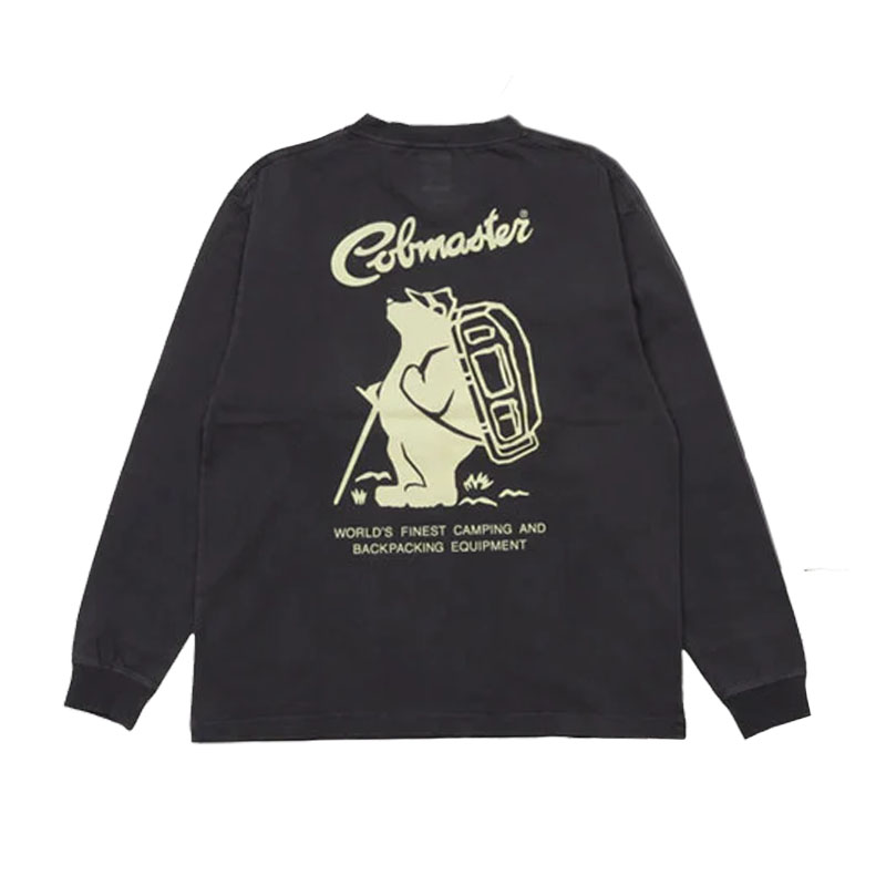 COB MASTER（コブマスター） 天竺 L/S TEE スタンダードロゴ メンズ 
