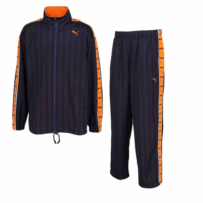 PUMA フィットネスウェア 上下セット（色：ネイビー系）の商品