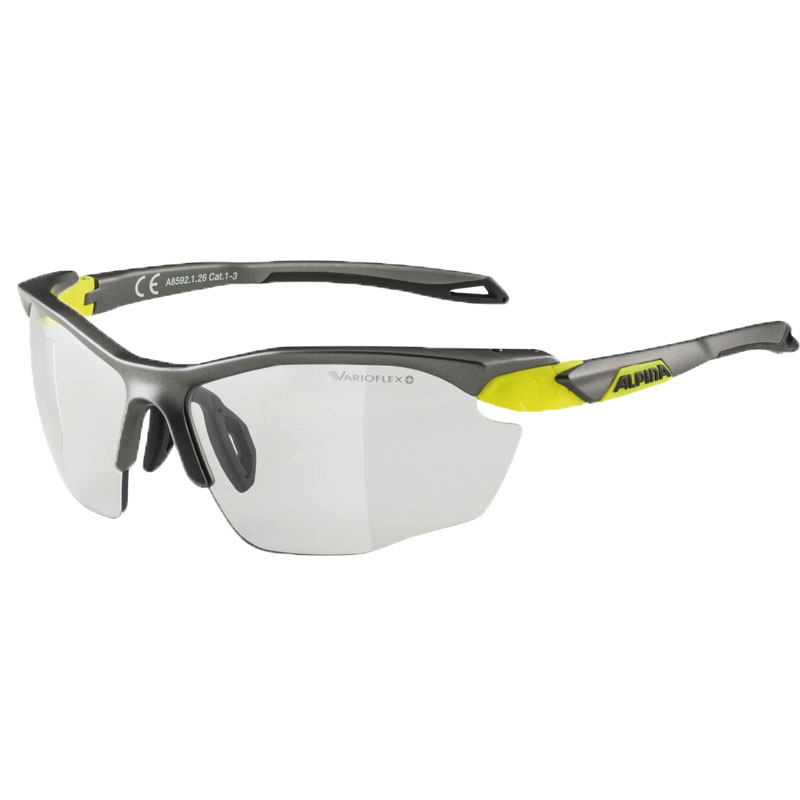 アルピナ TWIST FIVE HR VL+ スポーツサングラス 調光 ハイキング ランニング サイクリング ジョギング A85921 ALPINAの画像