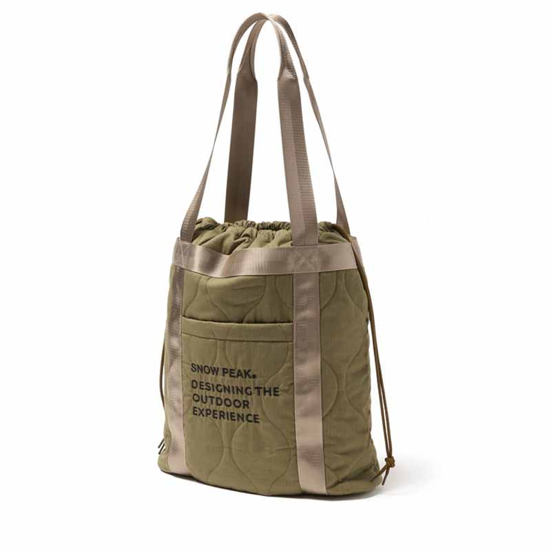 snow peak（スノーピーク） Quilted Ripstop Tote メンズ レディース